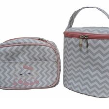 Necessaire e Porta Mamadeira Personalizada na Vila Mazzei
