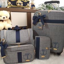 Mala com Rodinhas e Mochila 2 em 1