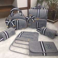 Kit Bolsas Maternidade Cinza em Mato Grosso